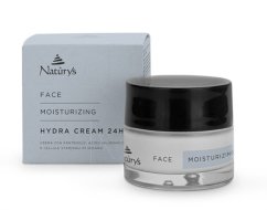 Přírodní hydratační krém s peptidy Naturys HYDRA CREAM 24H, 50 ml