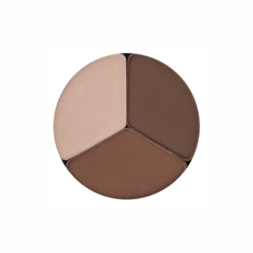 Stíny na obočí Essential Brow Trio- náplň