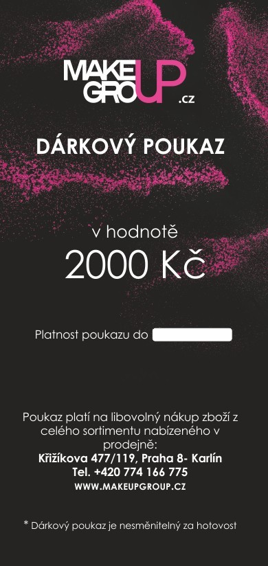Dárkový poukaz 2000