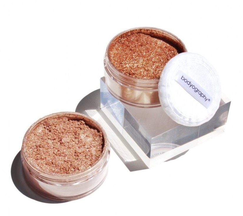 Sypký bronzer a rozjasňovač Bodyography