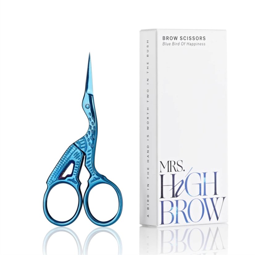 Nůžky na obočí Blue Bird Mrs.Highbrow