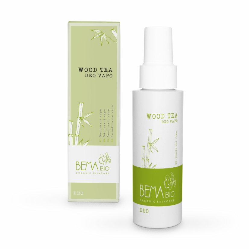 Přírodní deodorant ve spreji Bema Bio Deo „Wood Tea“, 100 ml