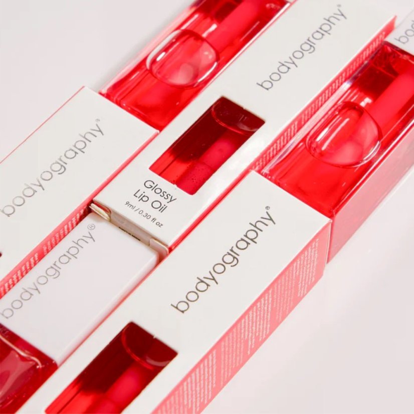 Vyživující olej na rty Bodyography Glossy Lip Oil