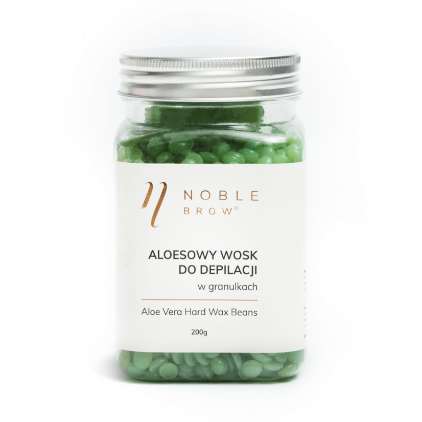 Voskové granule na obočí a obličej Noble Aloe Vera, 200 g