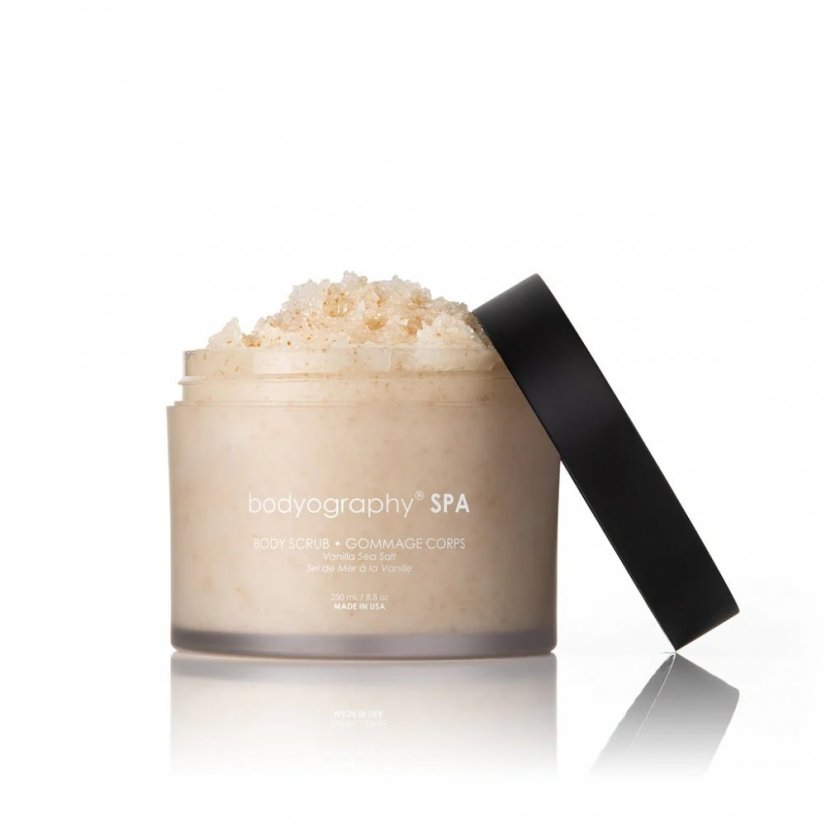 Tělový peeling Bodyography SPA, 250 ml.