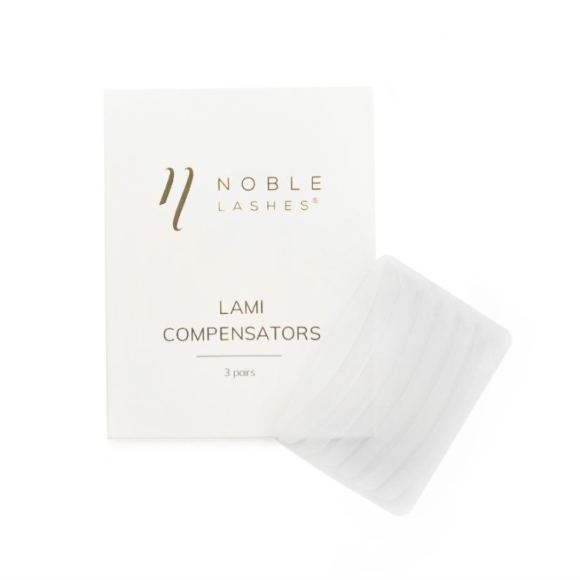 Silikonové kompenzátory pro laminaci řas Noble, 3ks