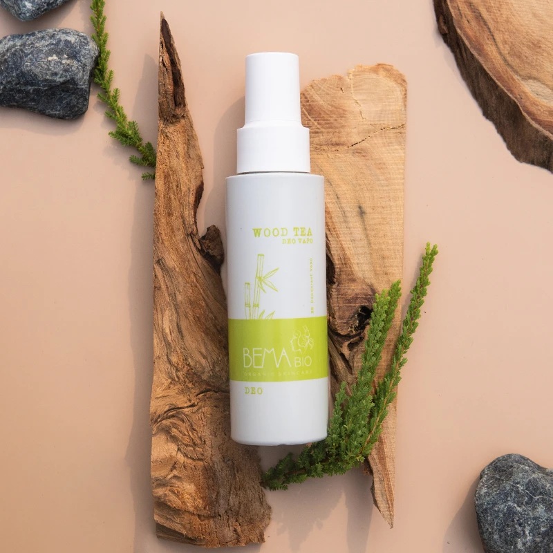Přírodní deodorant ve spreji Bema Bio Deo „Wood Tea“, 100 ml