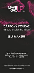 Dárkový poukaz na osobní kurz líčení Self Makeup