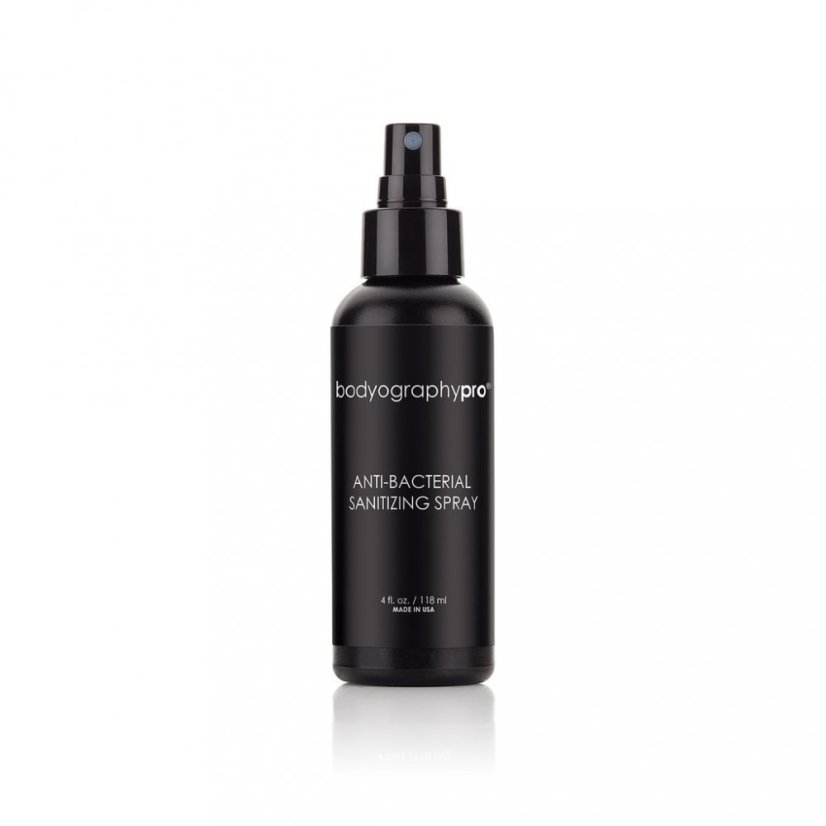 Anti-bakteriální dezinfekční čistič na kosmetiku Bodyography, 118 ml