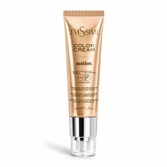 BB krém s SPF 50 na obličej pro sjednocení tónu a ochranu pleti Levissime Color Cream Antiox 50 ml