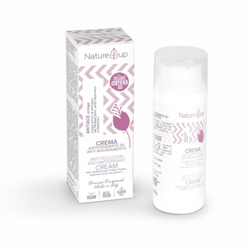 Přírodní antioxidační pleťový krém pro zralou pleť Nature Up, 50 ml