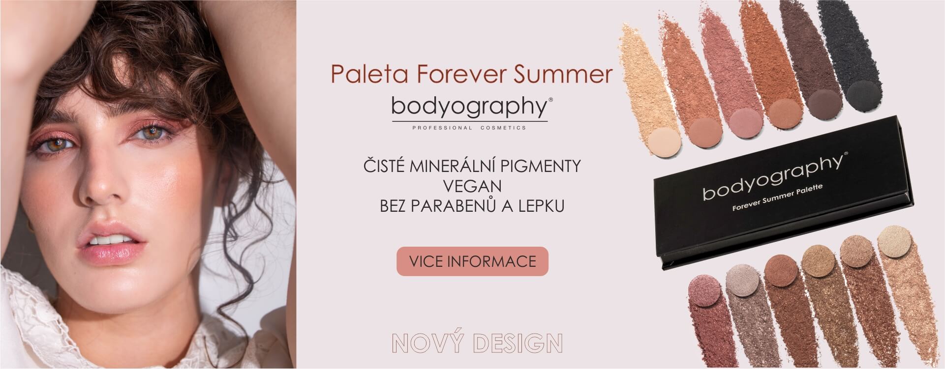 Paletka očních stínů Forever Summer Bodyography