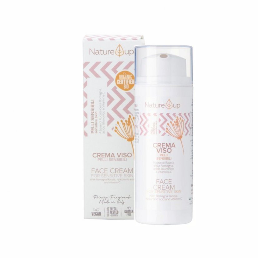 Přírodní krém na obličej pro citlivou pleť Nature Up, 50 ml