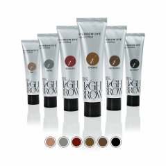 Dlouhotrvající hybridní barva na obočí s efektem henny Mrs.Highbrow Hybrid Dye