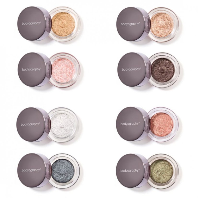 Třpytivé pigmenty GLITTER PIGMENTS od Bodyography
