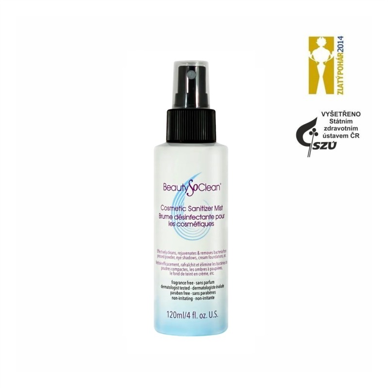 Dezinfekční čistič na kosmetiku BeautyaSoClean, 120 ml