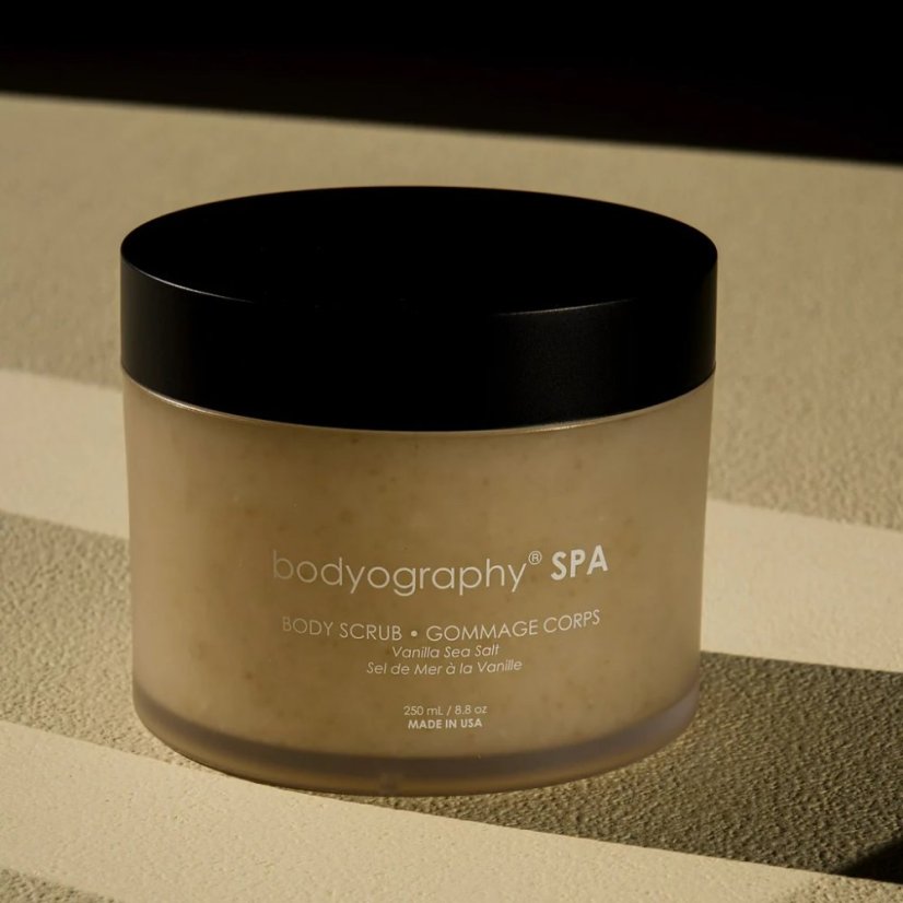 Tělový peeling Bodyography SPA, 250 ml.