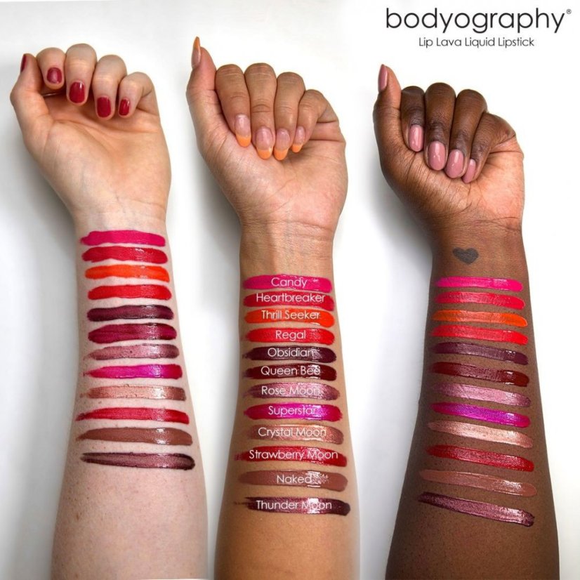 Dlouhotrvající tekutá rtěnka Lip Lava Bodyography