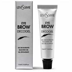 Zesvětlující gel na obočí  Eye Brow Decogel Levissime, 15 ml