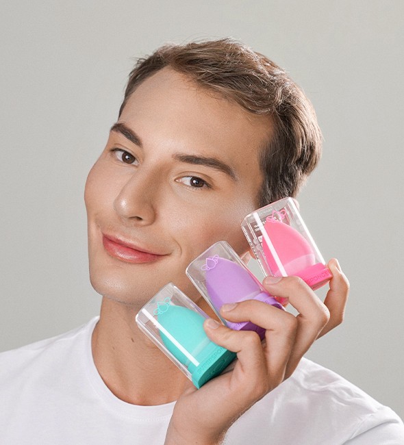 Sada houbiček na make-up Super Sponge