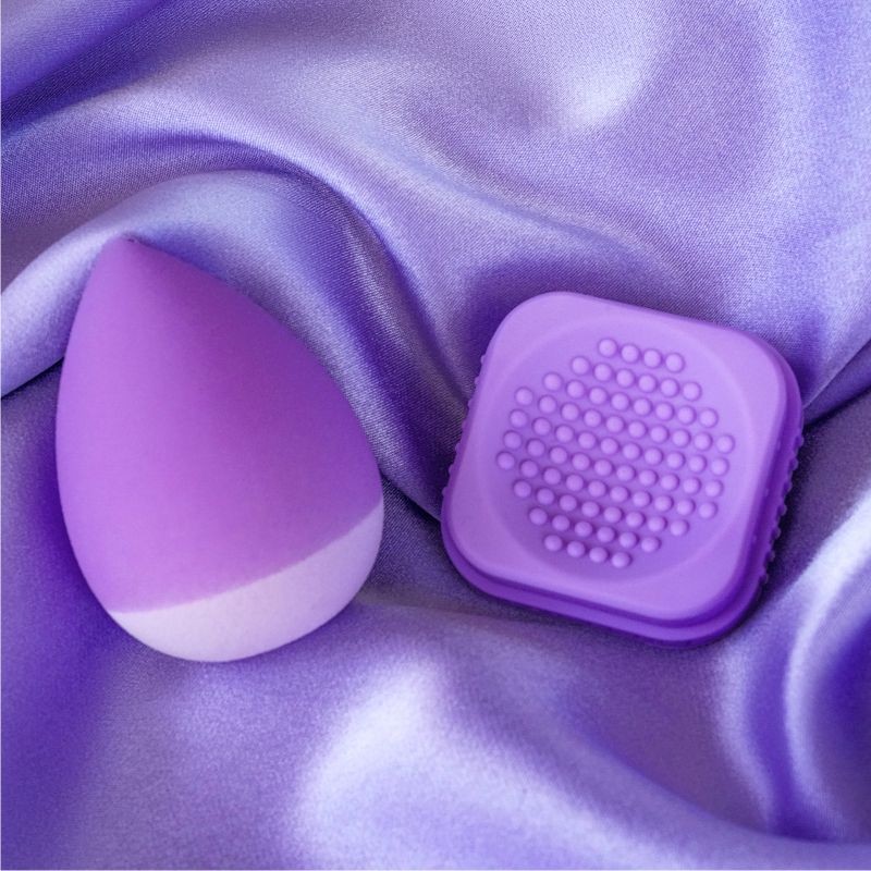 Revoluční houbička na make-up Super Sponge V2 - Purple
