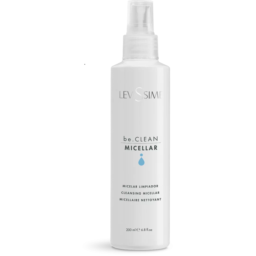 Micelární voda na odličování a hydrataci pleti Levissime Be.CLEAN MICELLAR 200 ml
