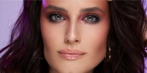 Make-up look políbený jarními trendy
