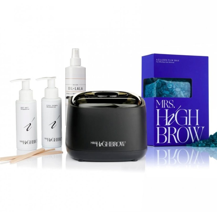 Startovací sada na depilaci voskem Mrs.Highbrow