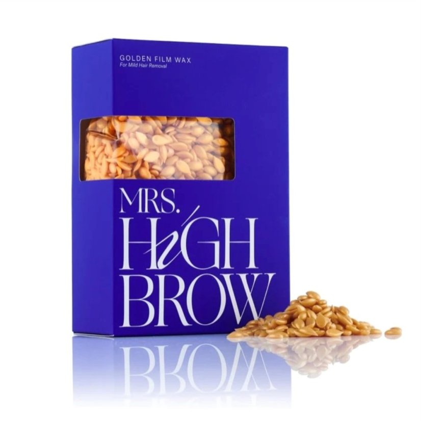 Depilační vosk Golden Film Wax Mrs.Highbrow, 500 g