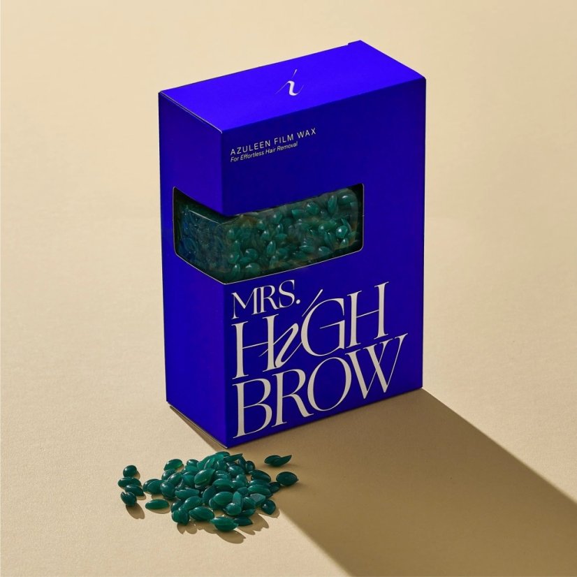 Depilační vosk Azuleen Film Wax Mrs.Highbrow, 500 g