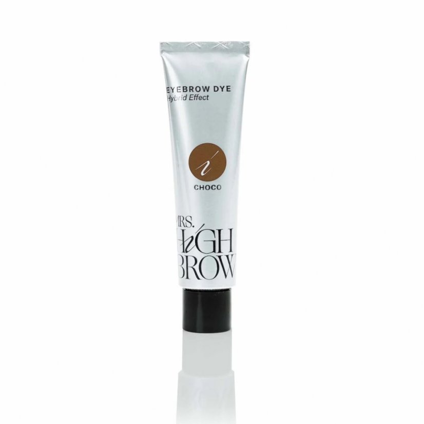 Dlouhotrvající hybridní barva na obočí s efektem henny Mrs.Highbrow Hybrid Dye - Odstín: Choco