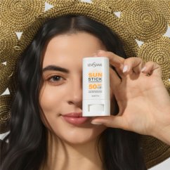 Transparentní SPF tyčinka na obličej pro ochranu proti slunci Levissime SUN STICK TRANSPARENT SPF50, 20 g