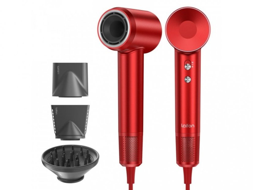 Vysokorychlostní fén na vlasy Laifen Swift Special - Red (3 trysky)