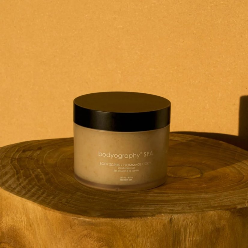 Tělový peeling Bodyography SPA, 250 ml.