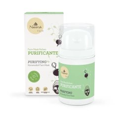 Čisticí pleťová maska s křenem, aktivním uhlím a bambuckým máslem Naturys PURIFYING HORSERADISH FARM MASK, 50 ml