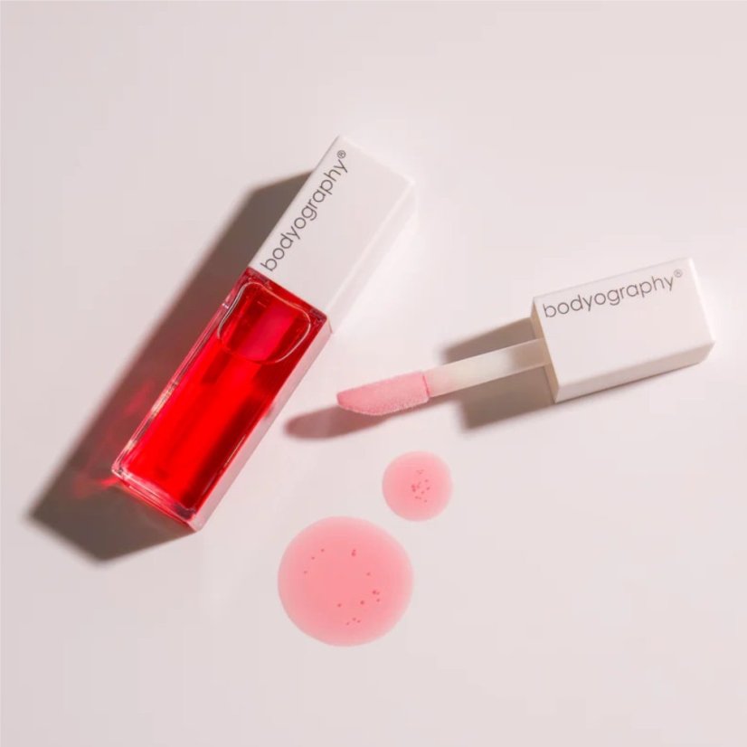 Vyživující olej na rty Bodyography Glossy Lip Oil