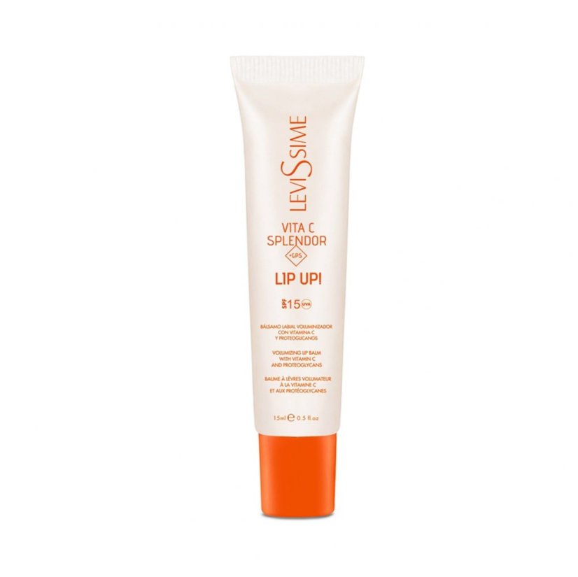 Balzám na rty LeviSsime LIP UP s vitaminem C a SPF 15, 15ml