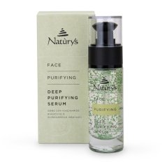Přírodní sérum pro mastnou, smíšenou a problematickou pleť Naturys FACE DEEP PURIFYING SERUM, 30 ml