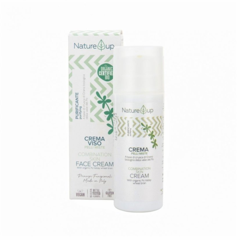 Přírodní krém na obličej pro smíšenou pleť Nature Up, 50 ml