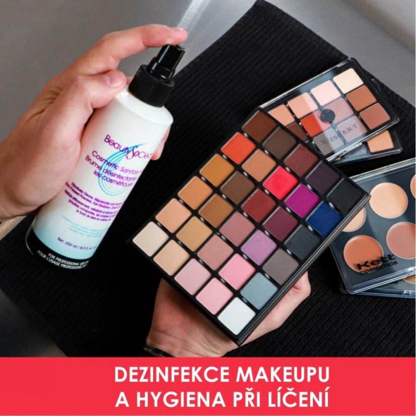 Dezinfekční čistič na kosmetiku BeautySoClean 250 ml