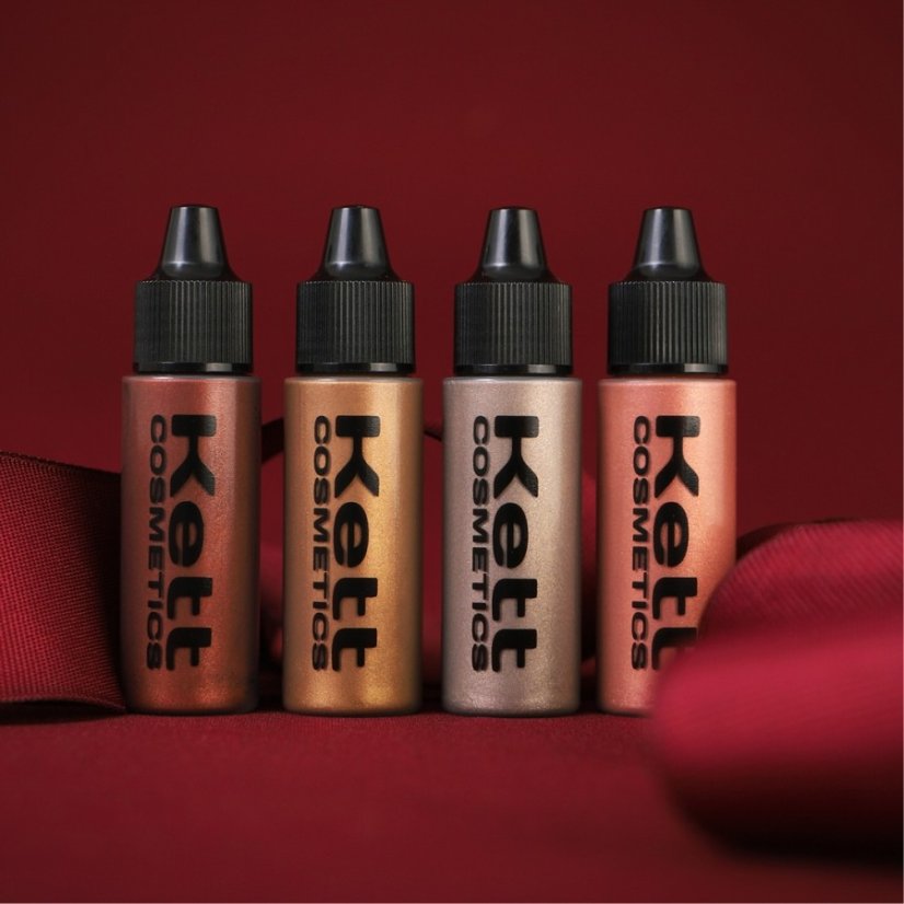 Tekutý rozjasňovač Hydro Shimmer Kett , 15ml