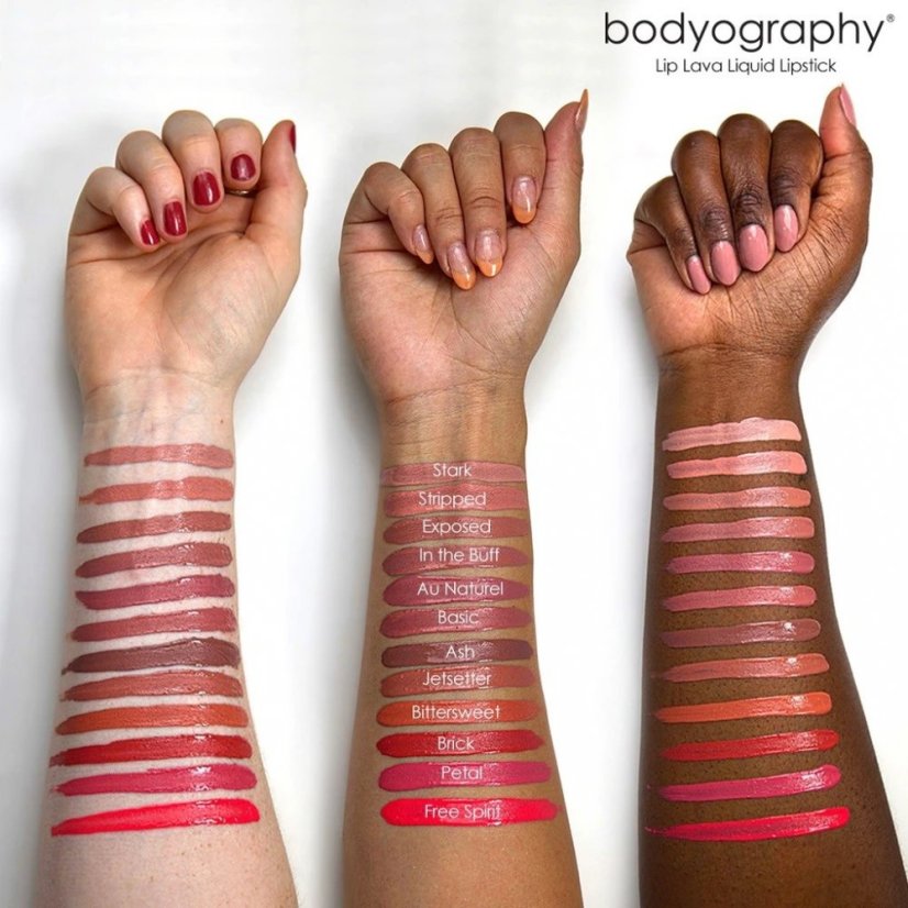 Dlouhotrvající tekutá rtěnka Lip Lava Bodyography