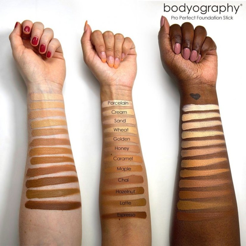 Make-up ve sticku Pro Perfect Foundation Stick Bodyography
