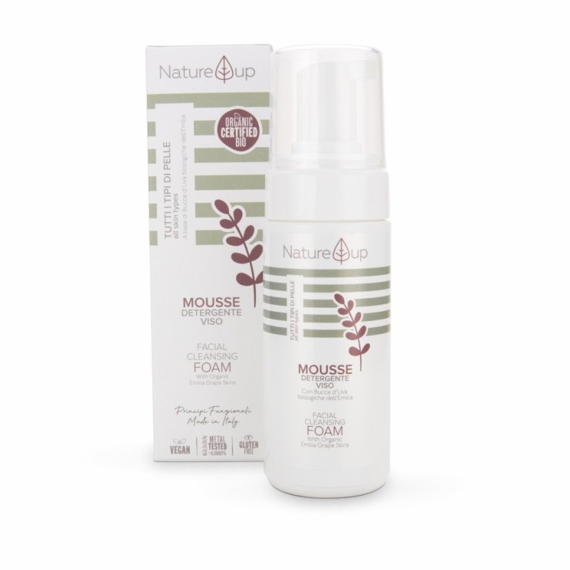 Přírodní čisticí pěna na obličej Nature Up, 150 ml Přírodní čisticí pěna na obličej Nature Up, 150 ml
