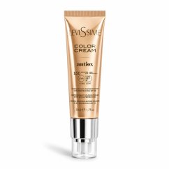 BB krém s SPF 50 na obličej pro sjednocení tónu a ochranu pleti Levissime Color Cream Antiox 50 ml