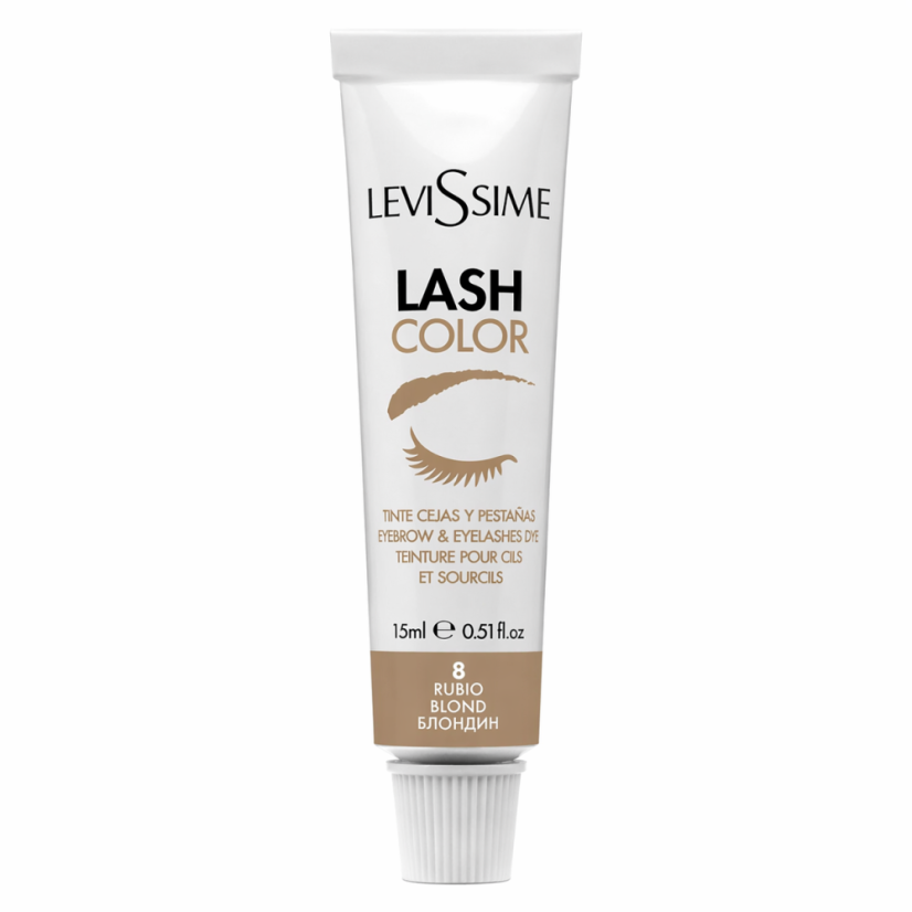 Barva na obočí a řasy LASH COLOR LeviSsime, 15ml - Odstín: Blond 8