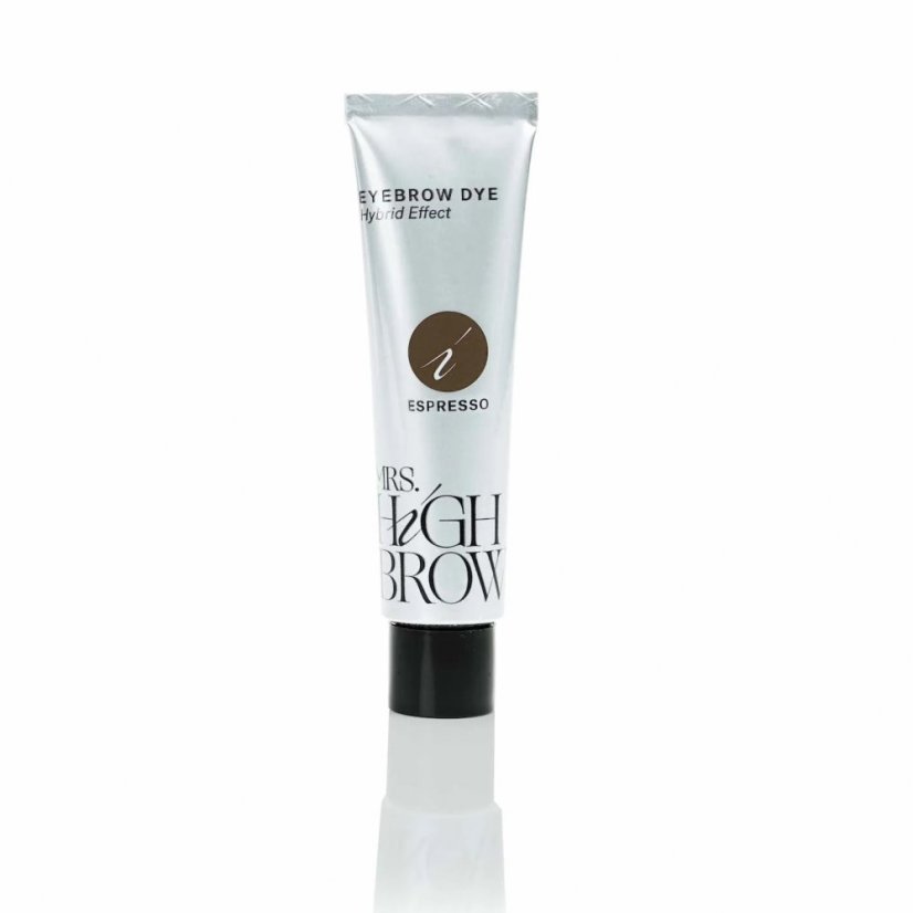 Dlouhotrvající hybridní barva na obočí s efektem henny Mrs.Highbrow Hybrid Dye - Odstín: Espresso